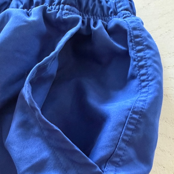 Men's Speedo Blue Elastic-Waist Swim Shorts with Pockets - Picture 8 of 8